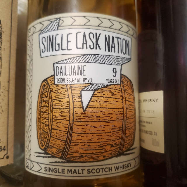 Single Cask Nation Dailuaine 9