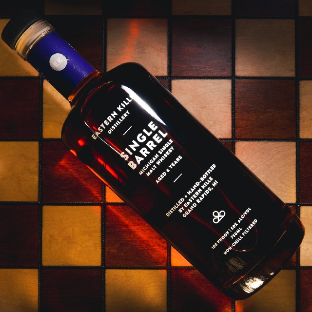 Eastern Kille Michigan Single Malt Whiskey, Single Barrel EK Pick, Aged 6 Years