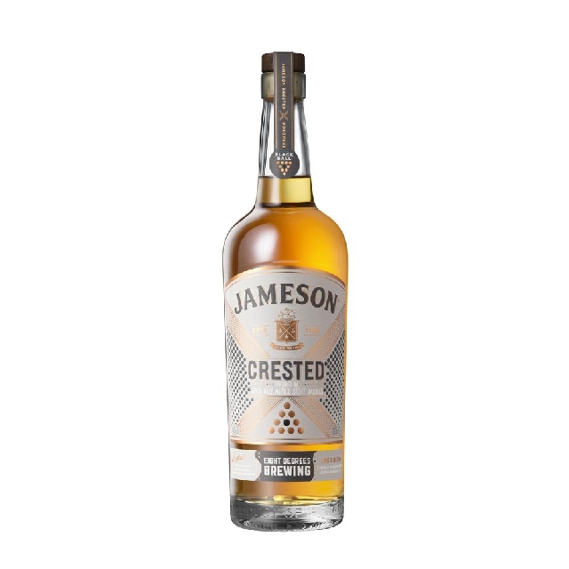Jameson crested x eight degrees brewing