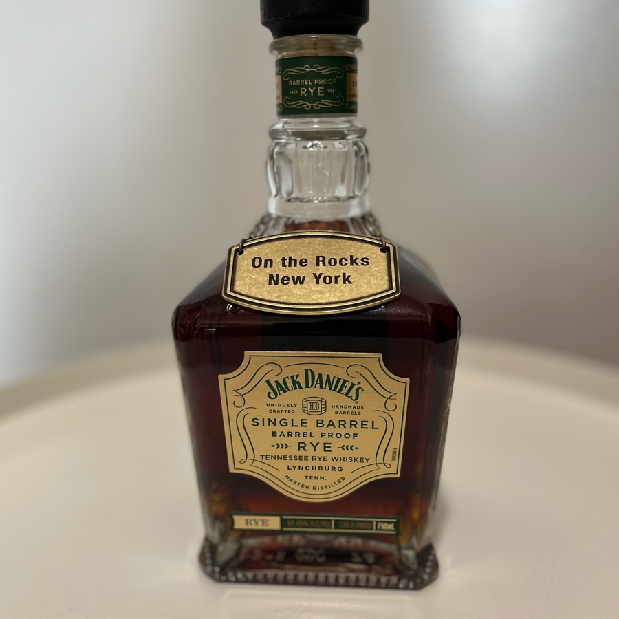 Jack Daniel's Single Barrel Barrel Proof Rye (store pick)