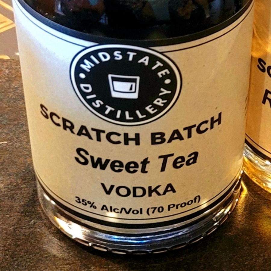 Midstate Distillery Scratch Batch Sweet Tea Vodka