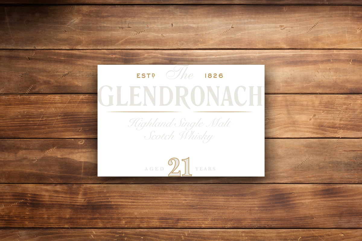 Glendronach 21 Year Sherry Cask Matured