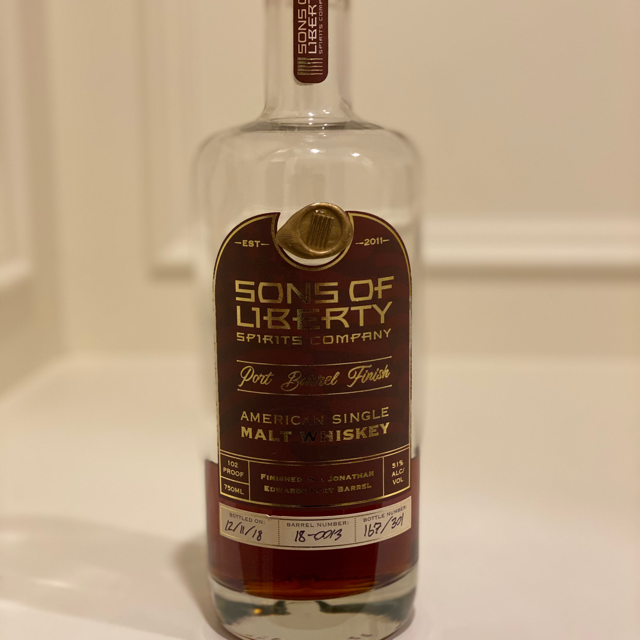 Sons of Liberty American Single Malt