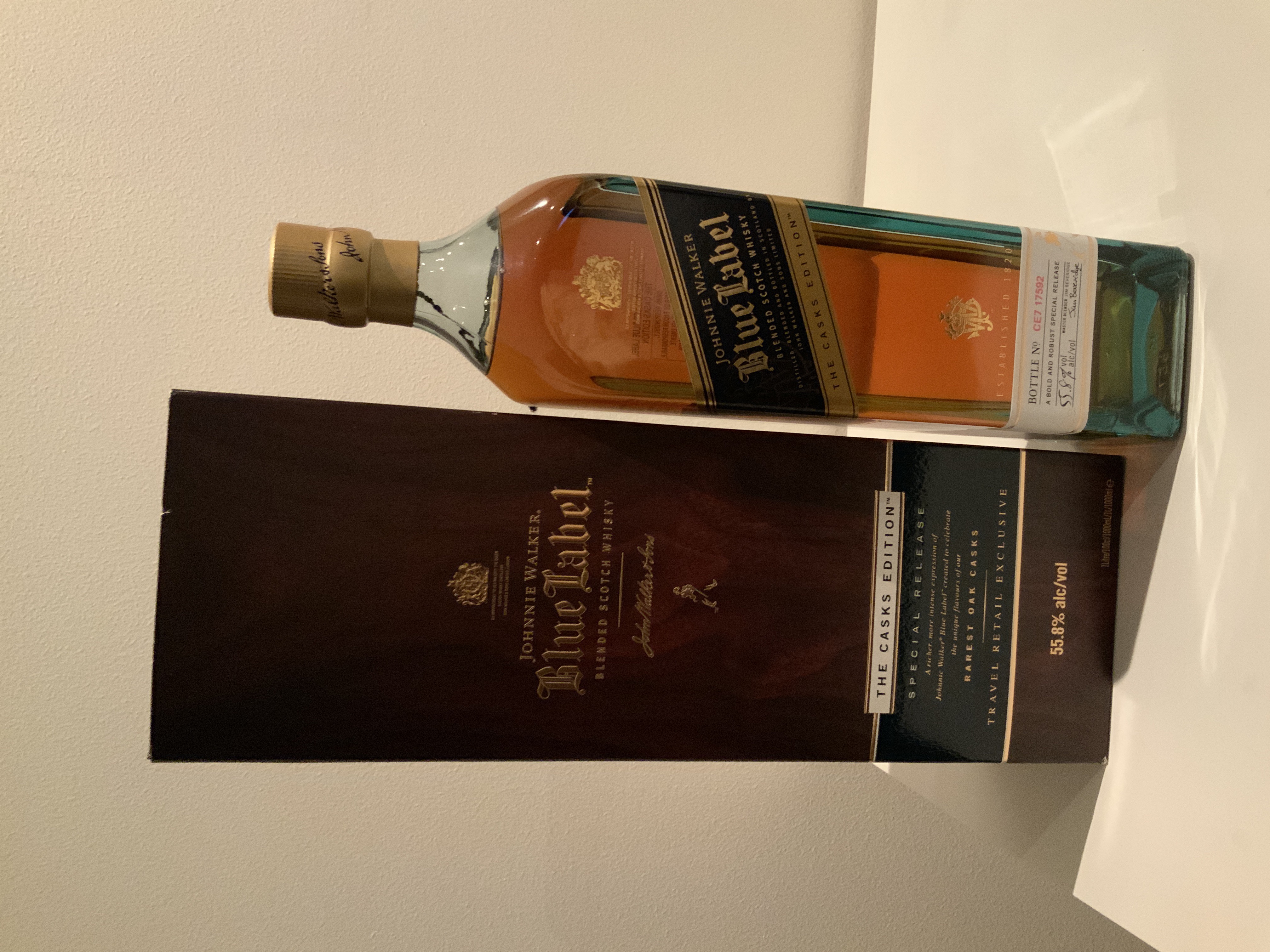 Johnnie Walker Blue Label The Casks Edition 55.8%