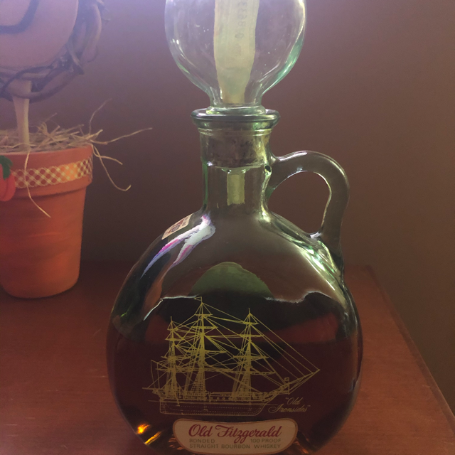 Old Fitzgerald Bonded Straight Bourbon (Old Ironsides Decanter)