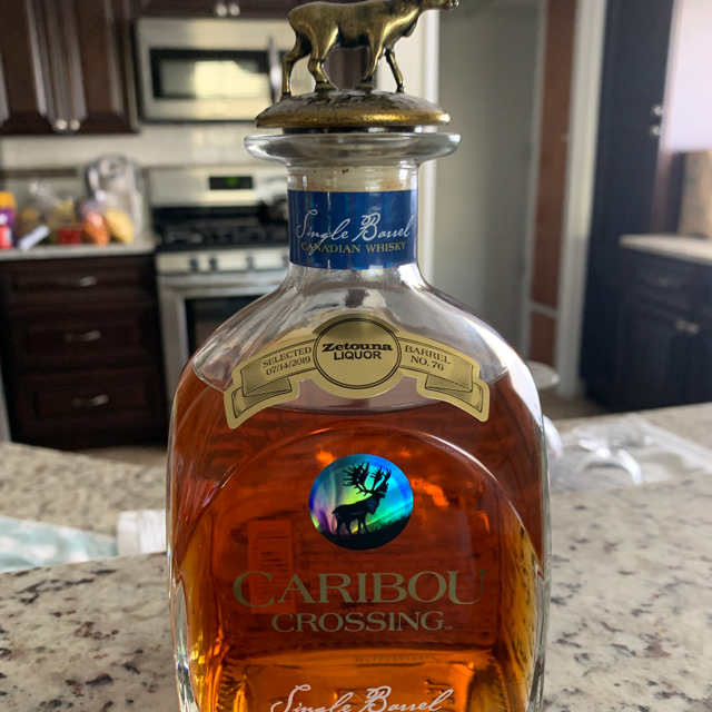 Caribou Crossing Single Barrel Store Pick Barrel Barrel 76 Zetouna Liquor