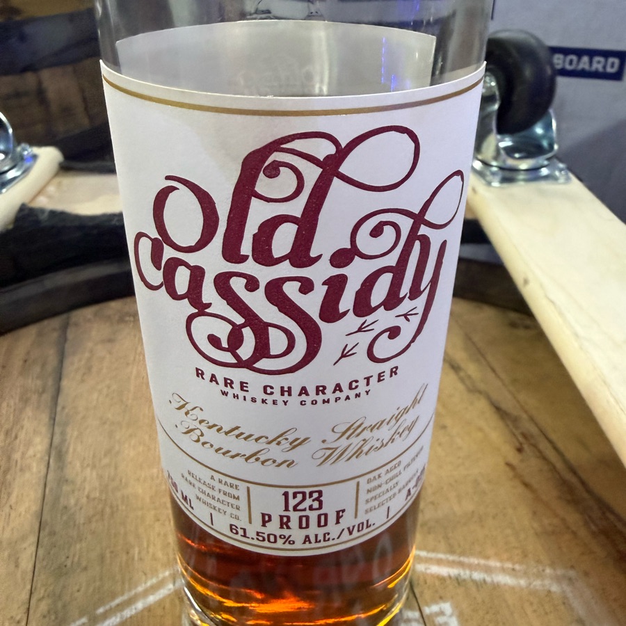 Rare Character Old Cassidy Kentucky Straight Bourbon Whiskey (A-025)