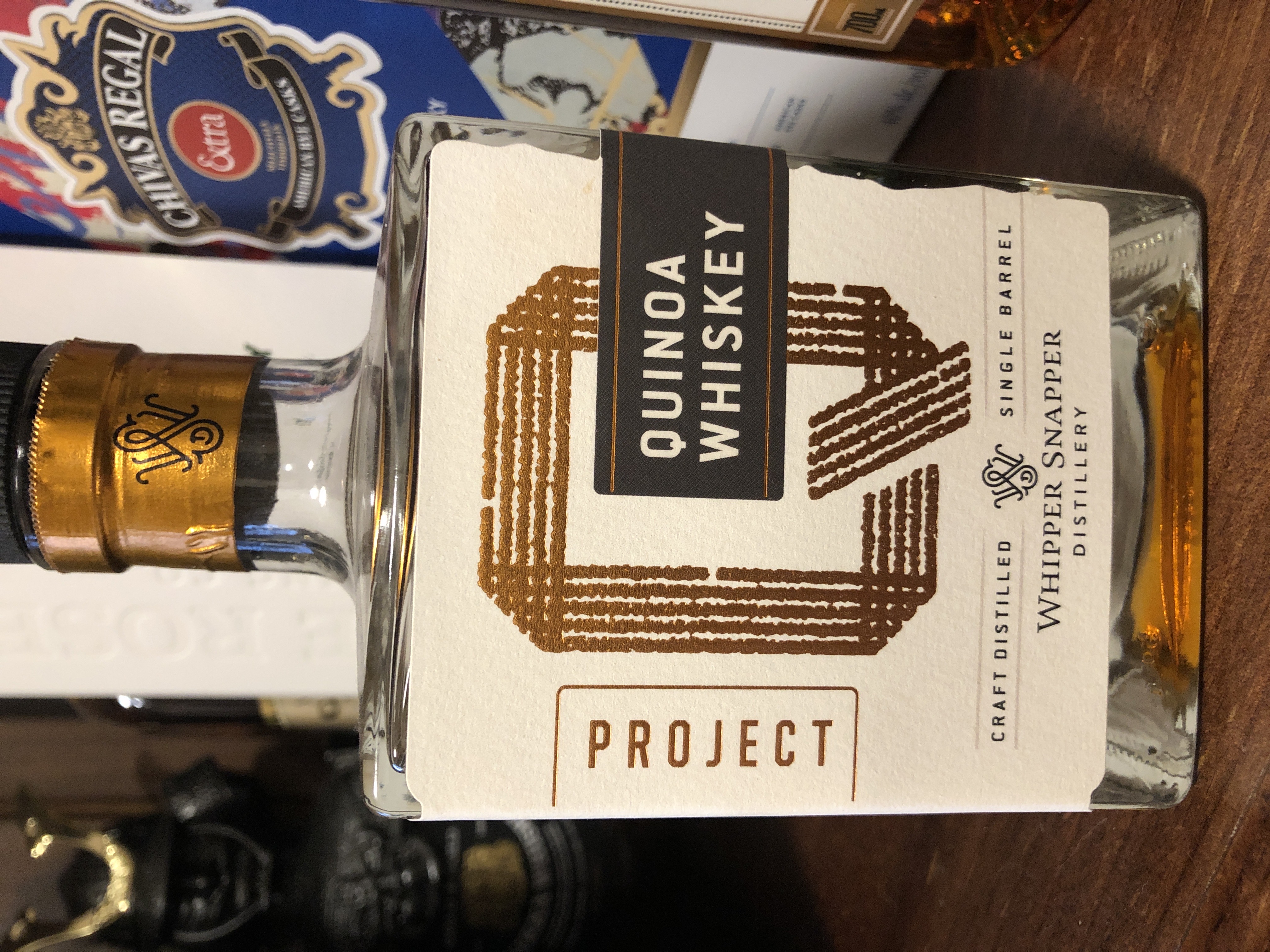 Whipper Snapper Project Q Quinoa Whiskey
