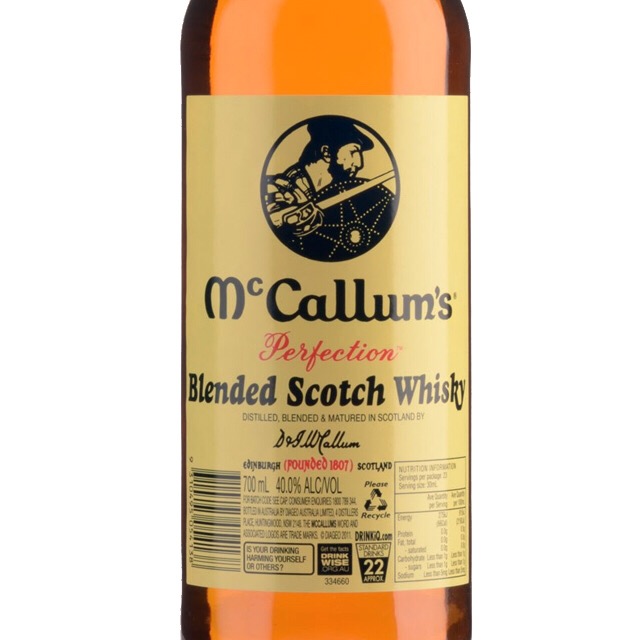 McCallum's Perfection Blended Scotch Whisky