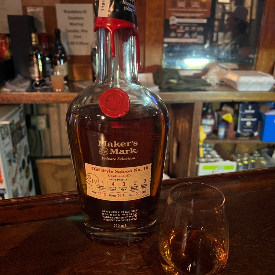 Maker's Mark Private Selection Old Style Saloon No. 10