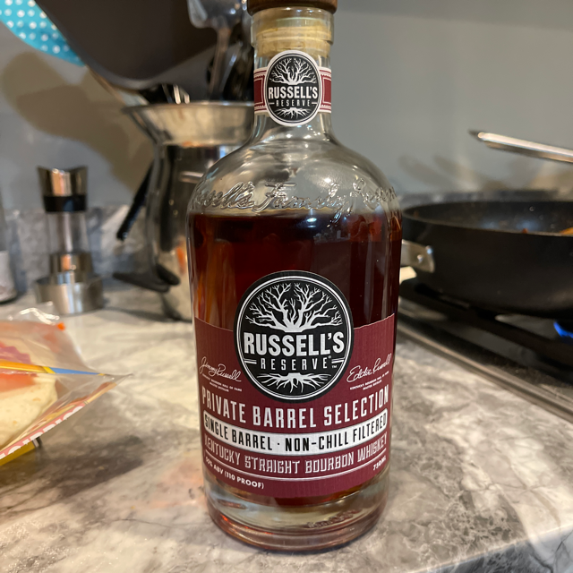 Russell's reserve private barrel selection 20-0834
