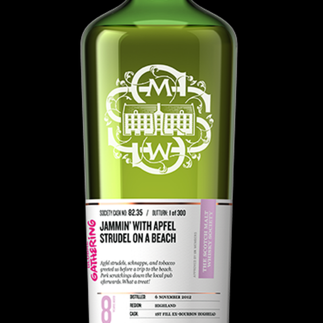Jammin' with apfel strudel on a beach 82.35 (SMWS) Glencadam