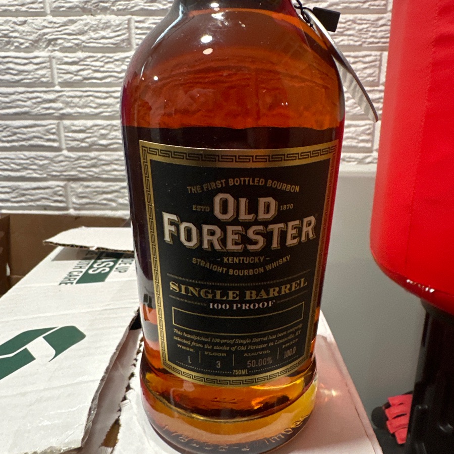 Old Forster Single Barrel Premiere Pick