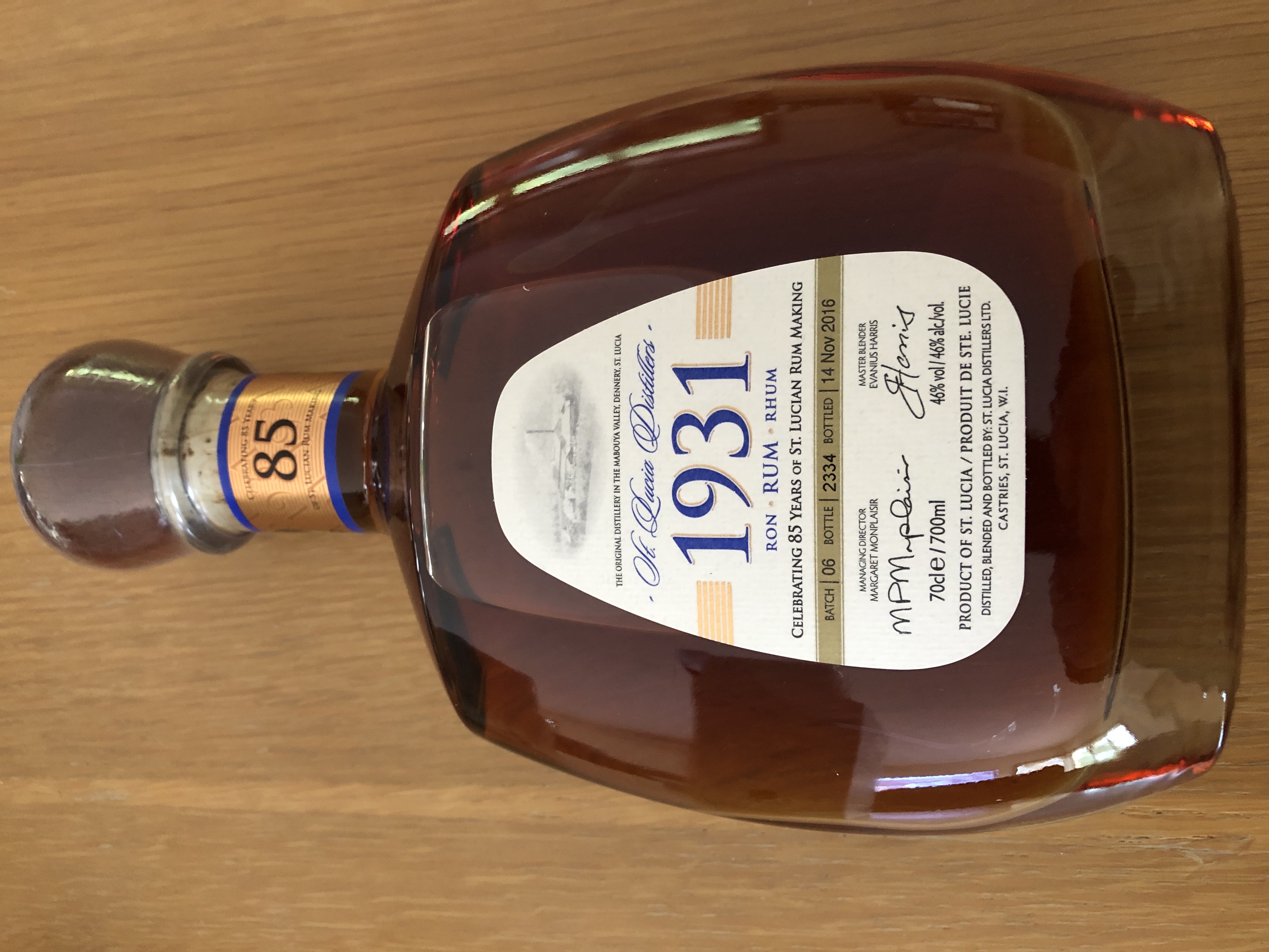1931 Rum 6th Edition