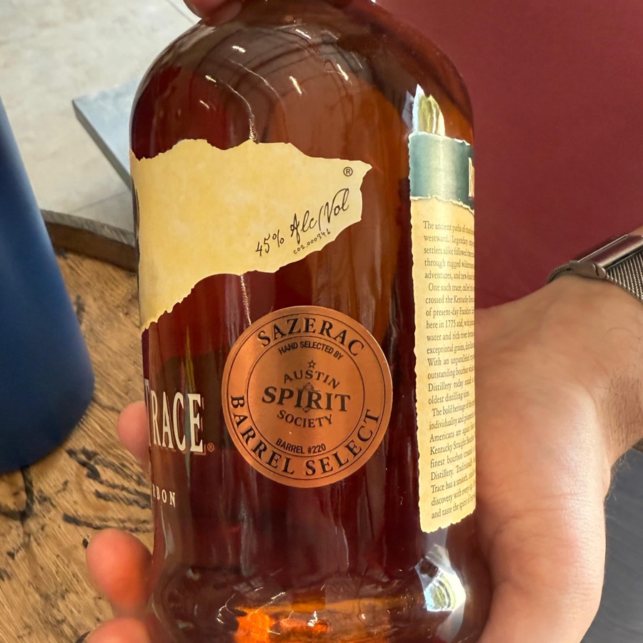 Buffalo Trace Sazerac Barrel Select (Austin Spirit Society Barrel #220)