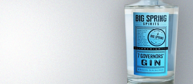 Big Spring Spirits 7 Governors' Gin