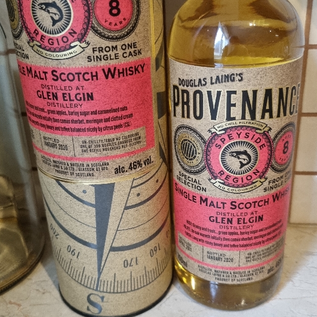 Glen Elgin Provenance