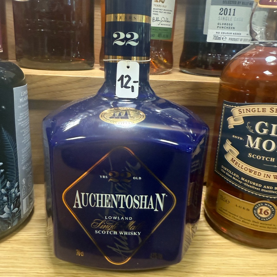 Auchentoshan 22 Year Old Lowland Single Malt Scotch Whisky