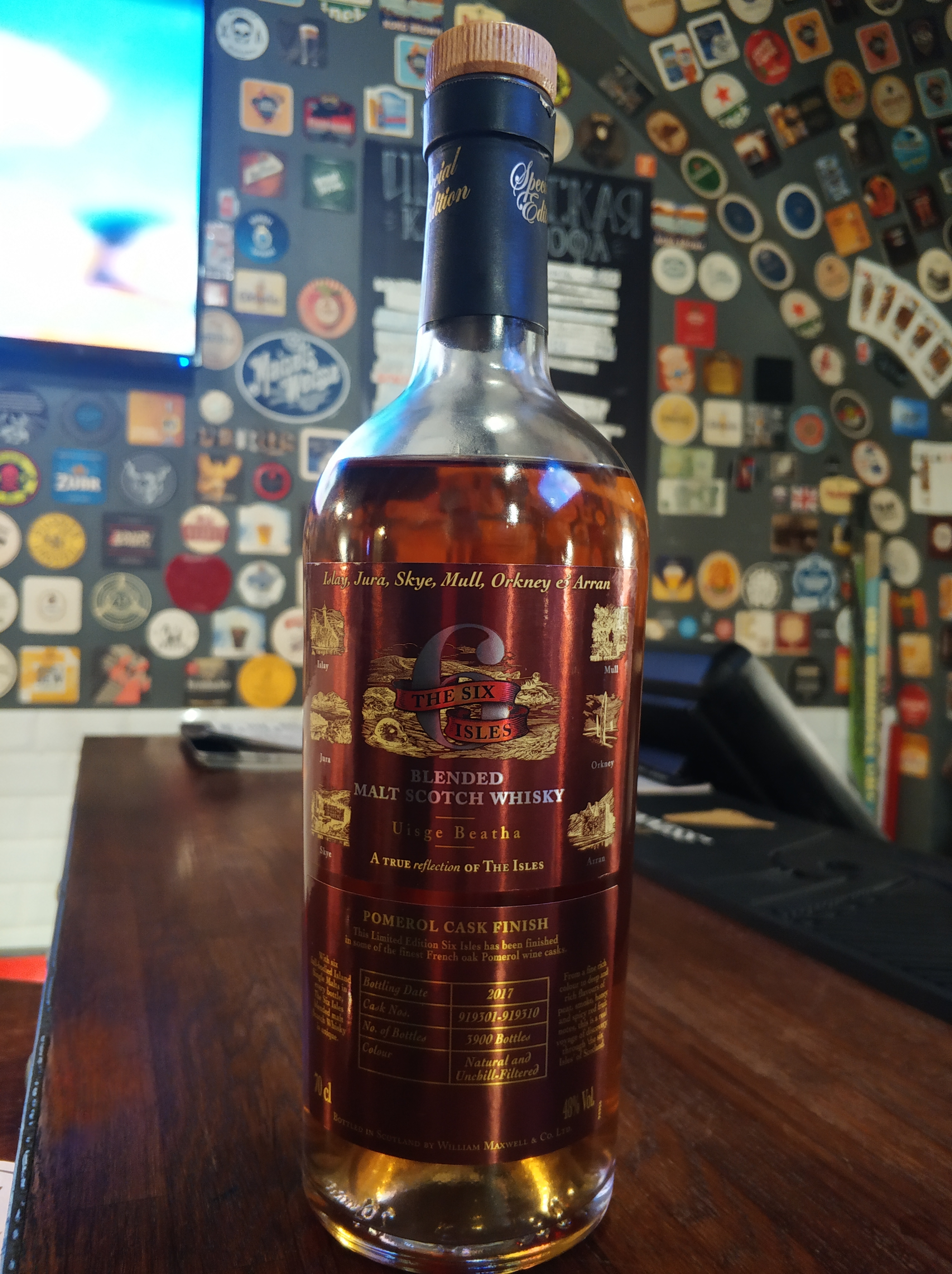 The six isles pomerol cask finish
