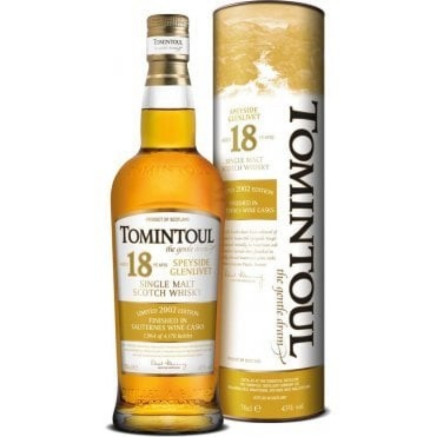 Tomintoul 18 - Limited 2002 Edition - Sauternes Cask (Kosher)
