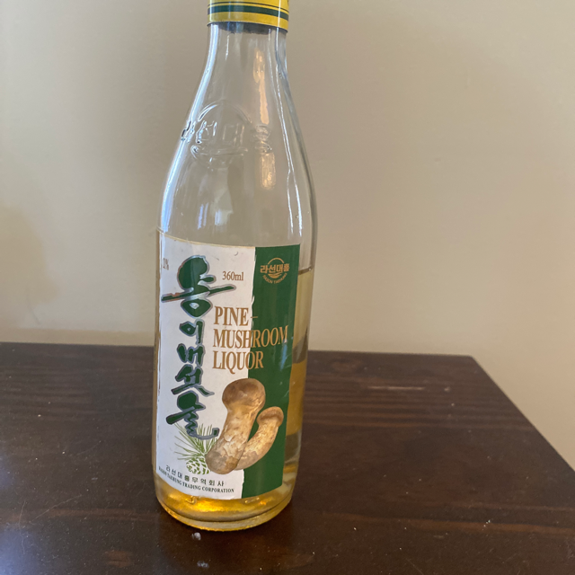 Rason Taehung Pine-Mushroom Liqueur