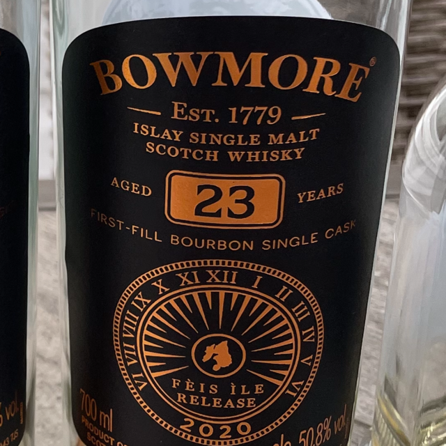 Bowmore Feis Ile 2020 23 Year Bourbon Cask