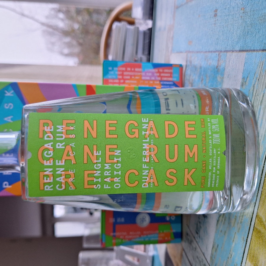 Renegade rum pre-cask Dunfermline pot still