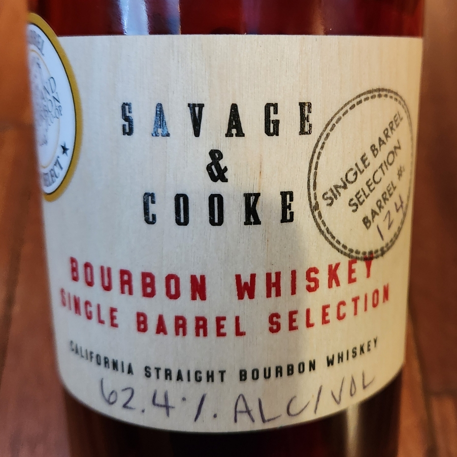 Savage & Cooke Single Barrel Selection #124 (2024)
