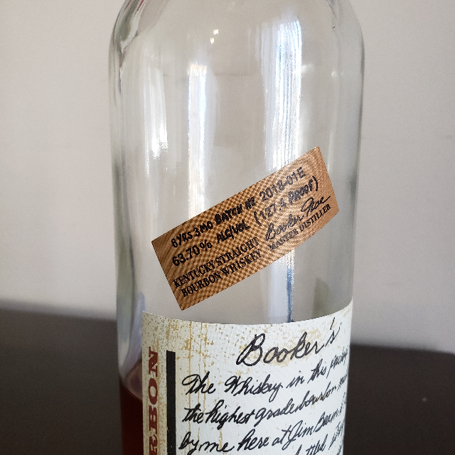 Booker's Bourbon Batch 2018-01E