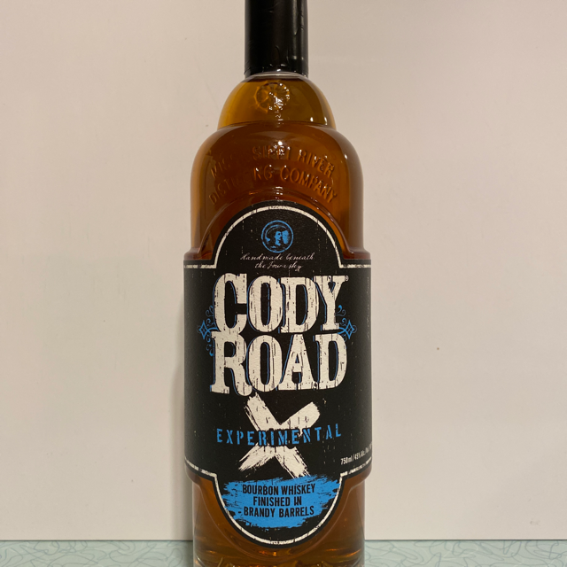 Cody Road Experimental Bourbon finished in Brandy Barrels