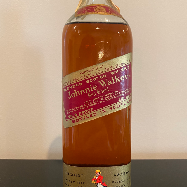 Johnnie Walker Red Label (c.1966)