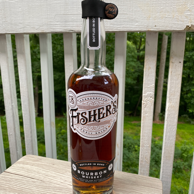 Fisher's Bourbon Bottle In Bond