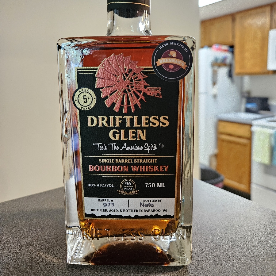 Driftless Glen Single Barrel (Brennan's pick Madison, WI)