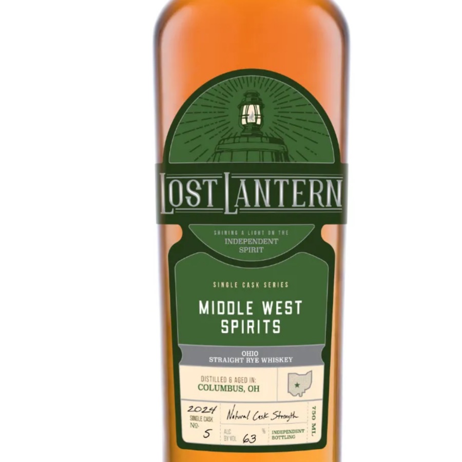 Middle West Spirits Ohio Straight Rye Spring 2024 Cask #5 (Lost Lantern)