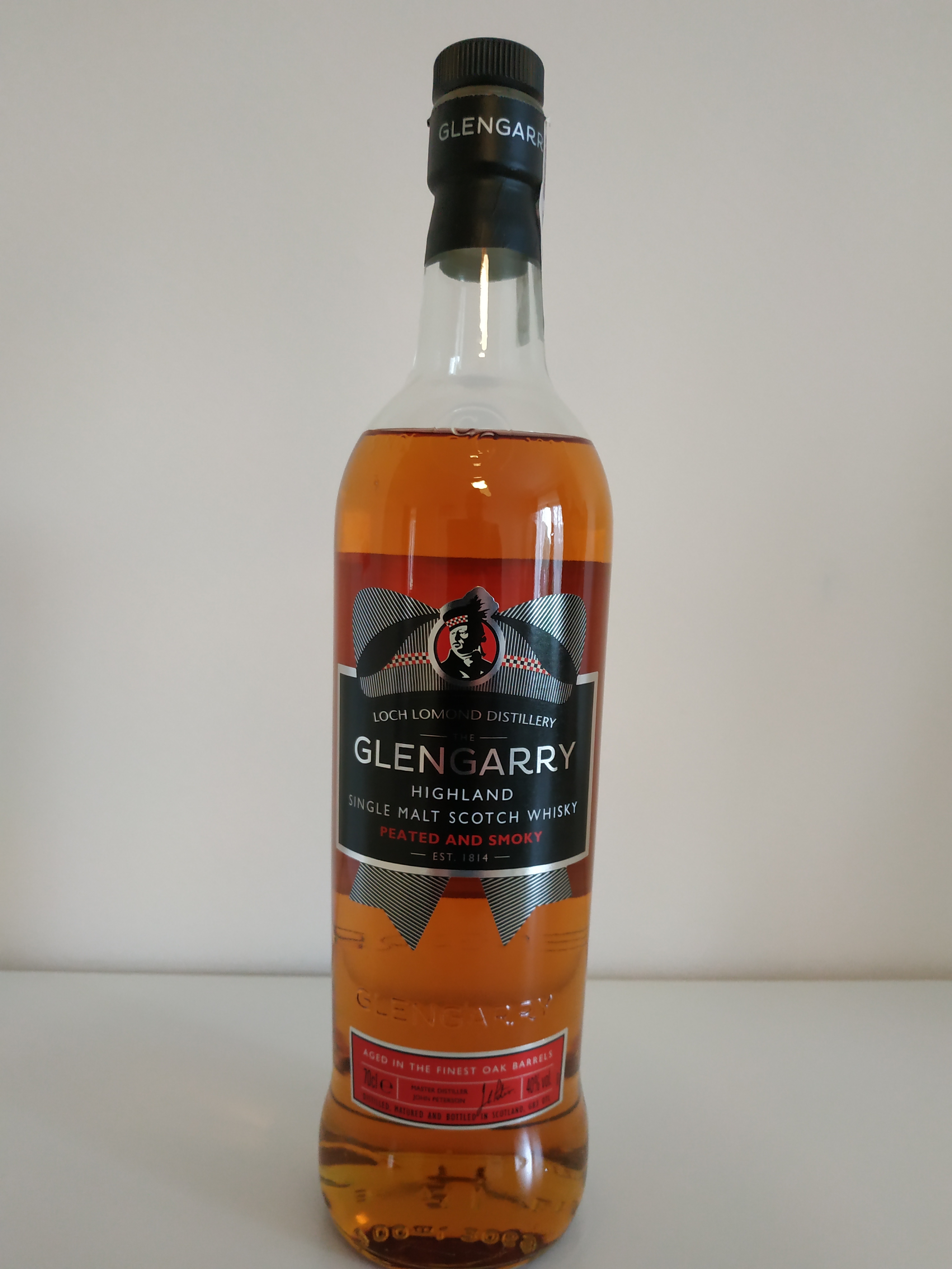 Glengarry Single Malt Peated and Smoky