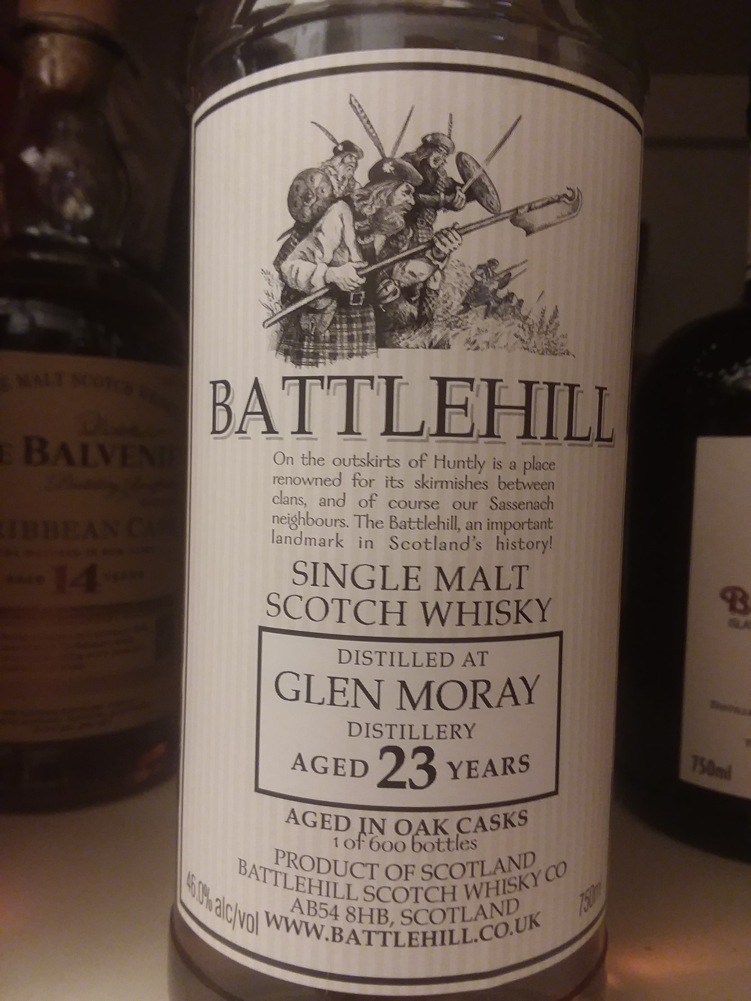 Battlehill Glen Moray 23 year