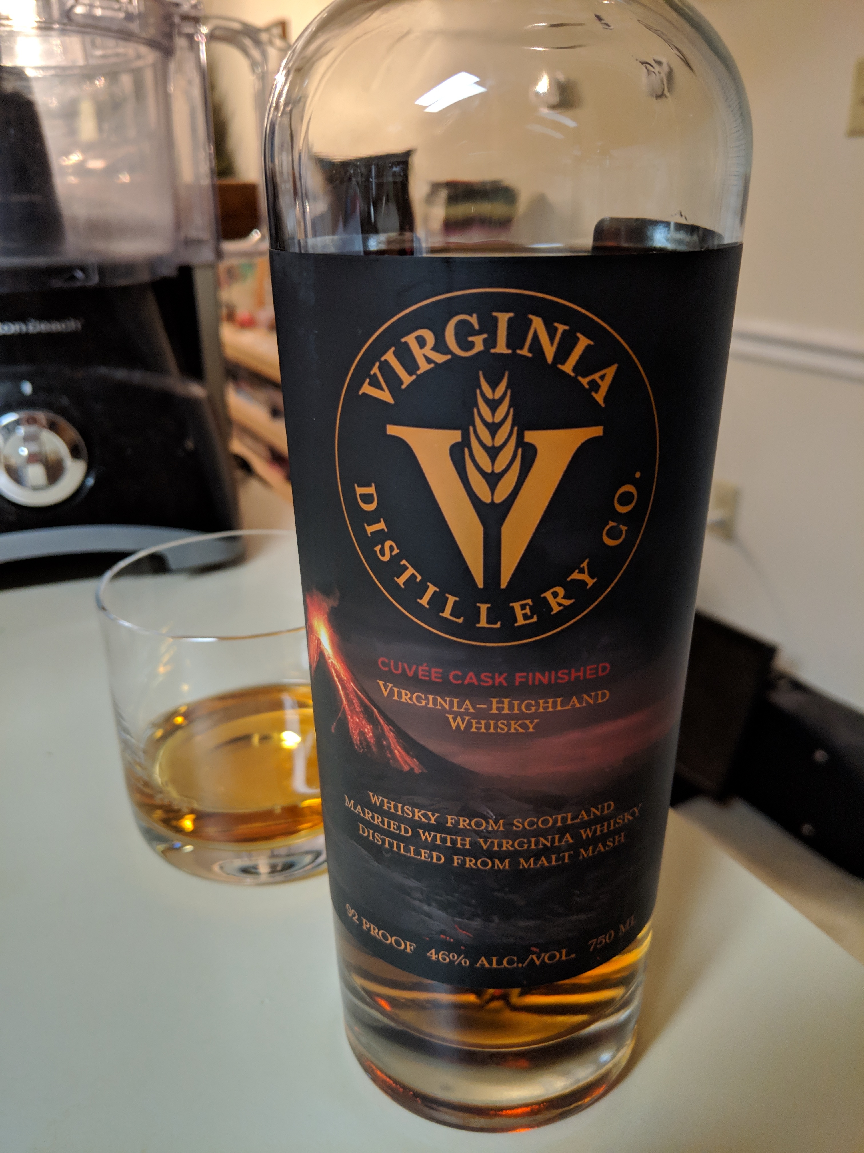 Virginia Distillery Co. Cuvée Cask Finished Virginia-Highland Malt