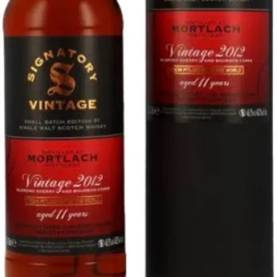 Mortlach Signatory Vintage 2012 11 years old