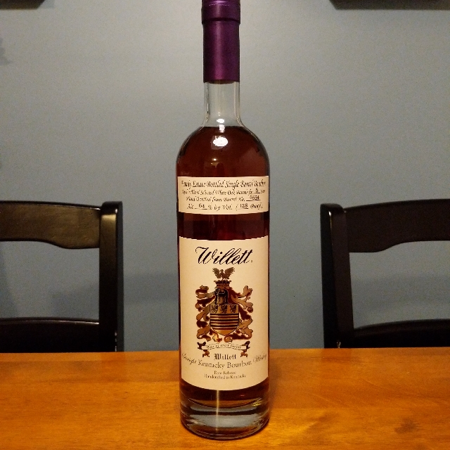 Willett Family Estate Single Barrel 6 Year Bourbon Barrel No. 6554