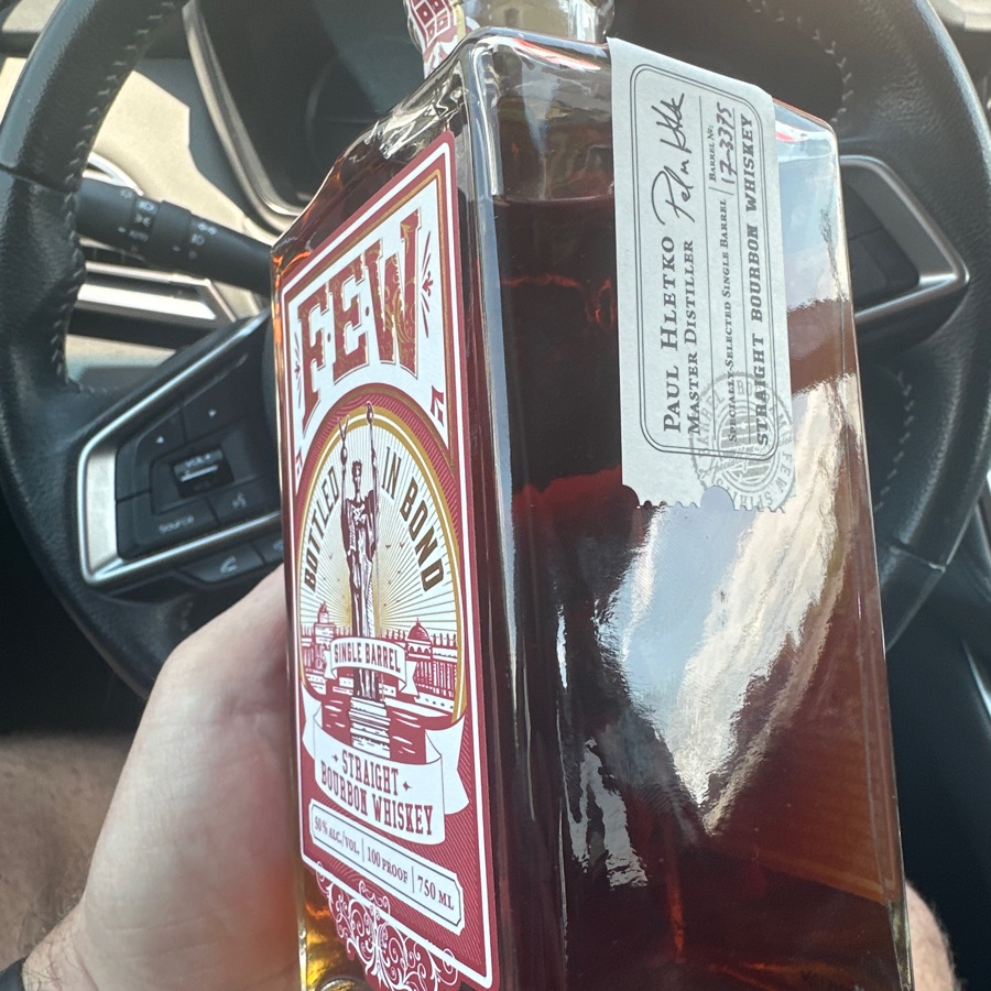 FEW - VA ABC Single Barrel Pick