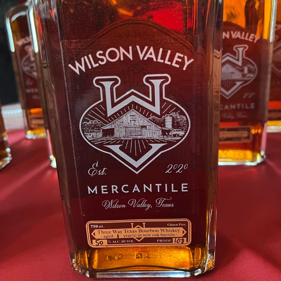 Wison Valley Mercantile Three Way Texas Bourbon