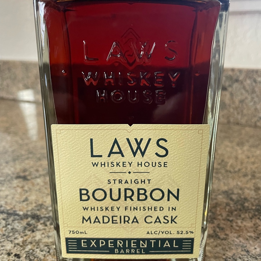 Laws Bourbon Finished in Madeira Casks