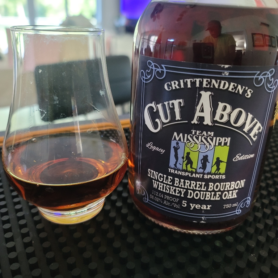 Crittenden's Cut Above Single Barrel Whiskey Double Oak - Legacy Edition