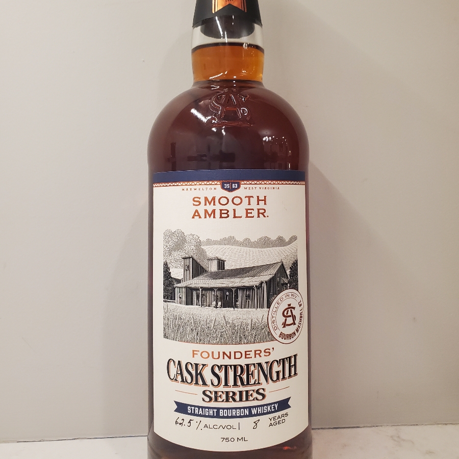 Smooth Ambler Founders' Cask Strength Series Straight Bourbon Whiskey (Batch 7)