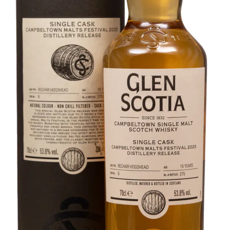 Glen Scotia 2025 Campbeltown Festival Distillery Release (Cask# 6)