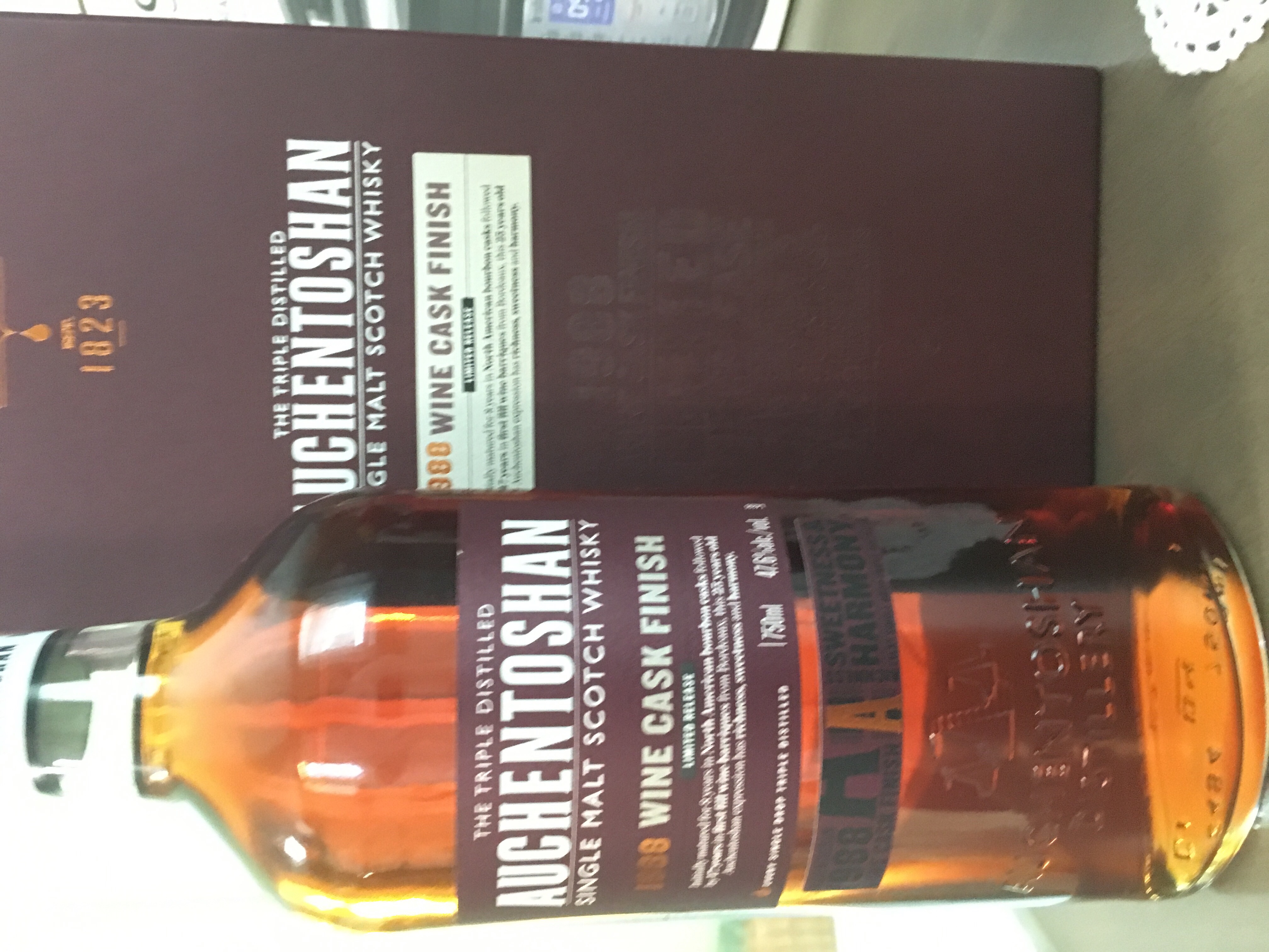 Auchentoshan 1988 25 Year Wine Cask Finish