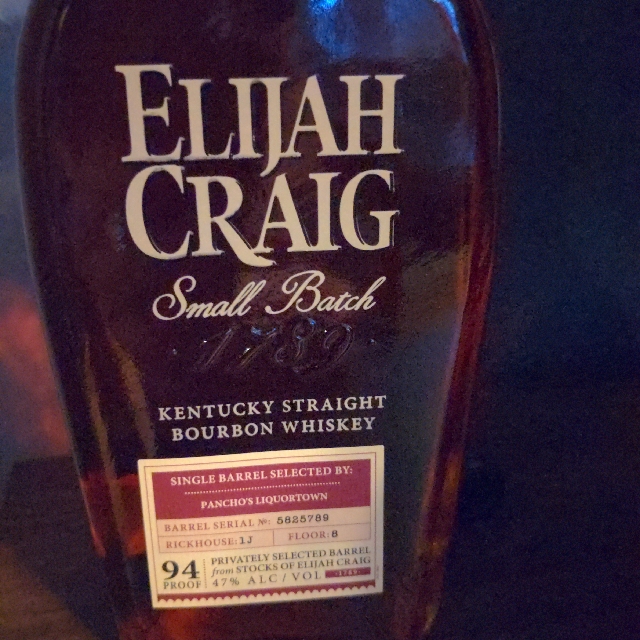 Elijah Craig Single Barrel - Pancho's Liquortown
