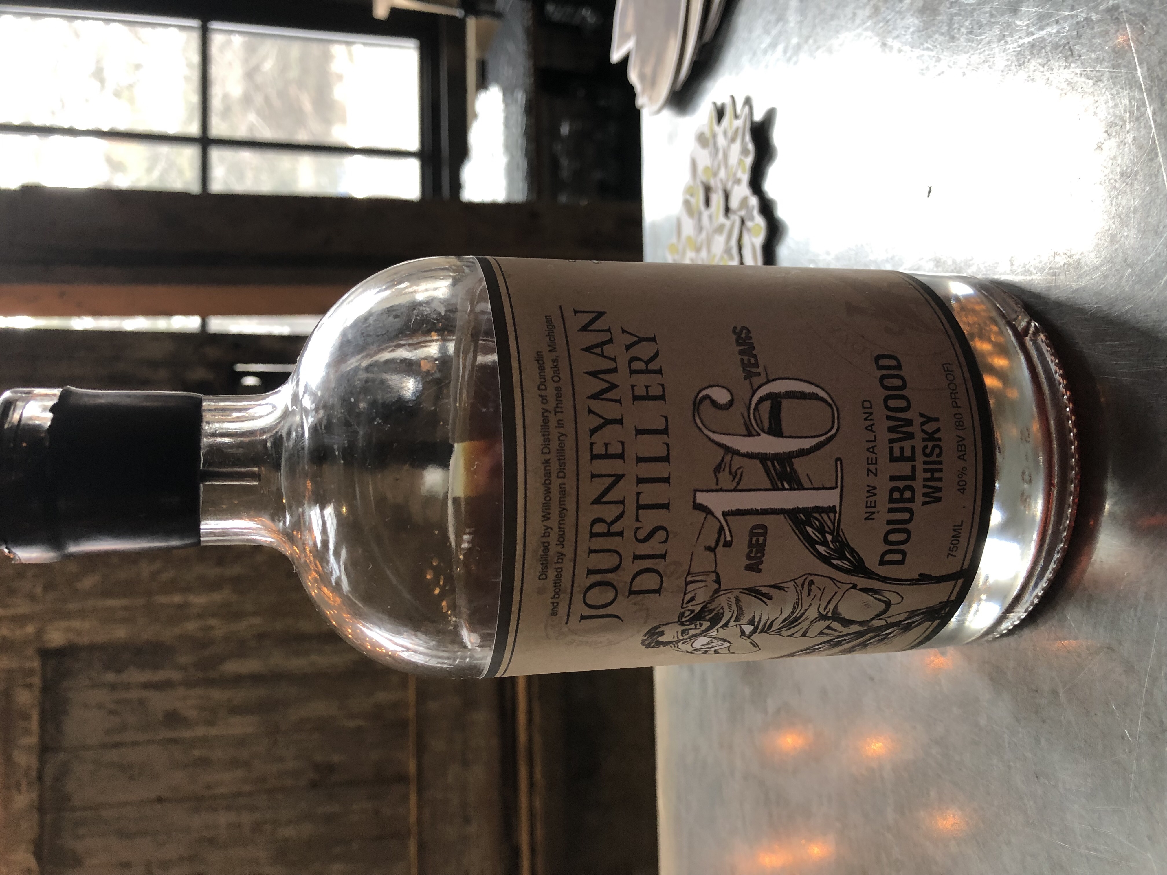 Journeyman Distillery New Zealand Doublewood Single Malt Whisky: Aged 16 Years