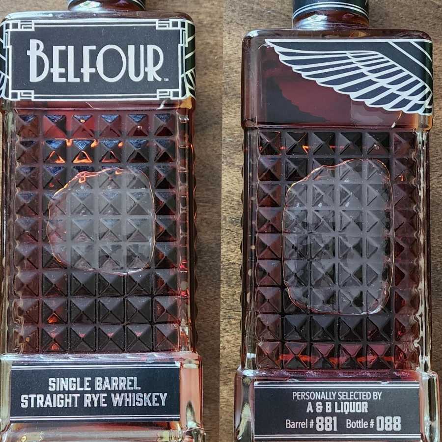 Belfour Single Barrel Straight Rye Whiskey ~ A&B Liquor - Clinton Twp, MI