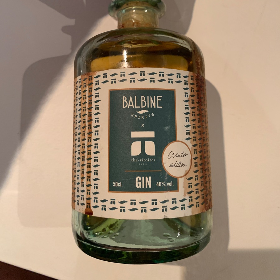 Balbine gin Thé-Ritoire